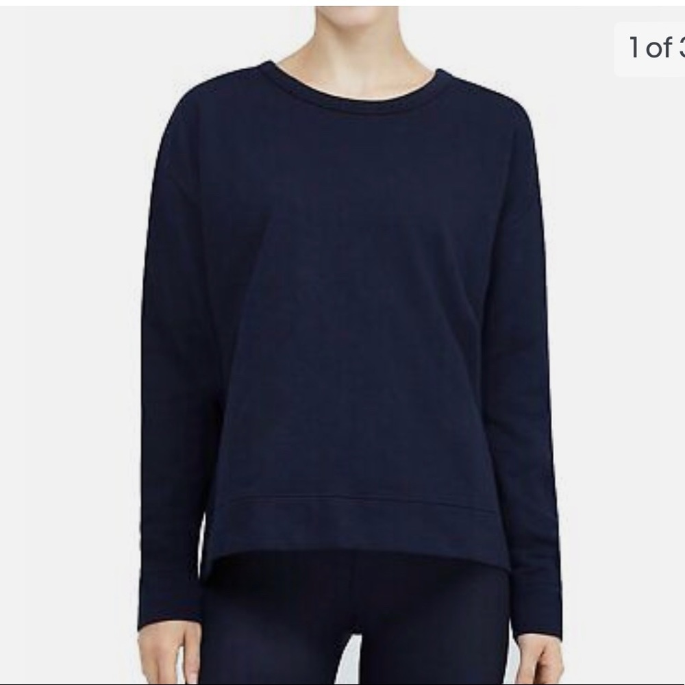 Nike Dri fit Navy Crew Neck